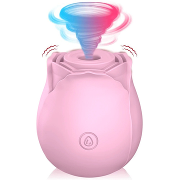 Intimate Sucking Vibrator for Women / Rose Shape Clitoris Stimulation / Adult Powerful Sex Toy - EVE's SECRETS